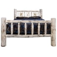 thumbnail image 2 of Montana Woodworks MWFBVLZBRONC Montana Full Bed with Laser Engraved Bronc Design, Clear Lacquer, 2 of 4