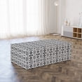 thumbnail image 3 of Geometric Foldable Mattress, Modern Monochrome, 78.7" x 47.2", Charcoal Grey and White, by Ambesonne, 3 of 6