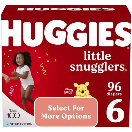 Huggies Little Snugglers Baby Diapers  Size 6  96 Ct (Select for More Options)