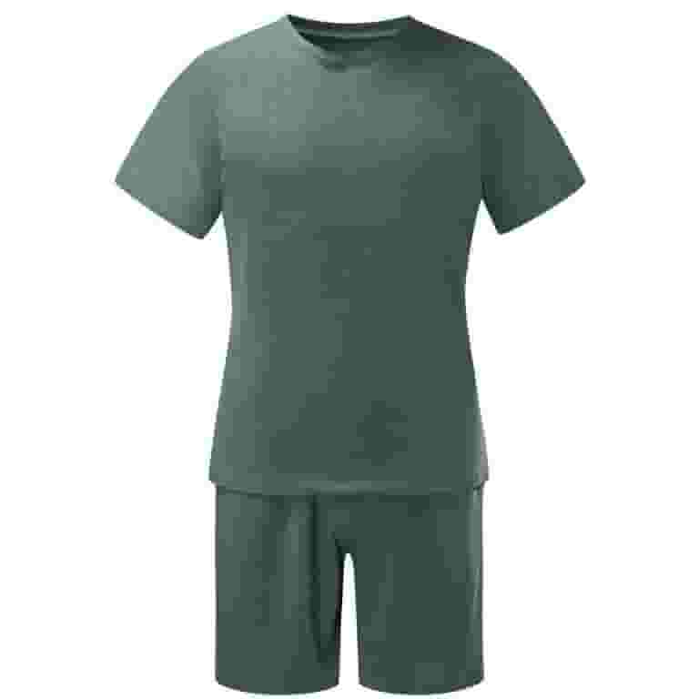 【日本未発売】 EGNMCR Men T Sleeve Short Outfits Piece 2 Tracksuit Summer Clothing