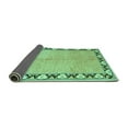 thumbnail image 2 of Ahgly Company Indoor Round Persian Turquoise Blue Traditional Area Rugs, 8' Round, 2 of 4