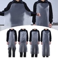 thumbnail image 6 of KERISTY Waterproof Oilproof Transparent PVC Apron Kitchen Baking Cooking Housework Clean, 6 of 7