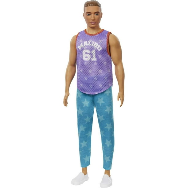 Barbie Ken Doll #165 with Sculpted Hair & Athleisure-wear