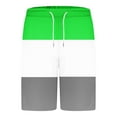 thumbnail image 5 of Miqool Mens Color Block Short Sets 2 Piece Outfits Summer Tracksuits Big and Tall Casual Short Sleeve T Shirts and Shorts Set with Drawstring & Pockets, 5 of 7