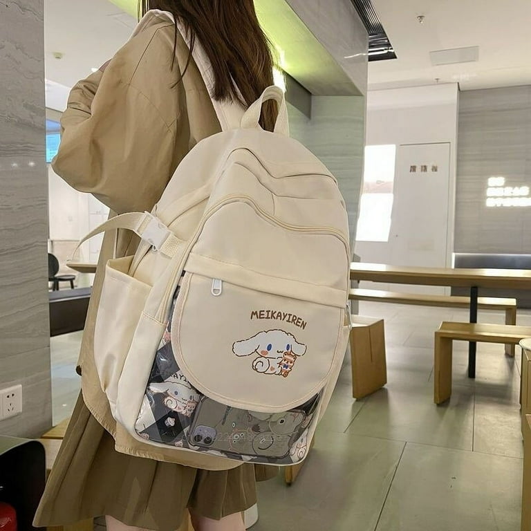 Women Bags Printing Backpack Leather Designer Backpack With Tassel