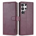 thumbnail image 2 of for Samsung Galaxy S25 Ultra Wallet Case with RFID Blocking Credit Card Holder,Magnetic Clasp PU Leather Folio Flip Kickstand Protective Shockproof Cover Women Men for Samsung Galaxy S25 Ultra,Winered, 2 of 9