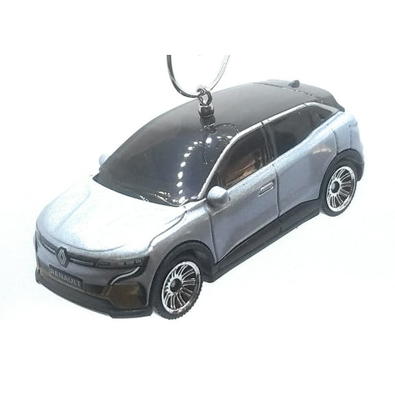 Christmas Ornament for 2022 Renault Megane Grey Black