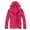 507_Hot Pink, variant on Women Solid Rain Jacket Outdoor Plus Size Hooded Windproof Loose Coat Water Proof Raglan Cuff Storage Bag Long Sleeve Hooded Neck Workout Tops for Women Army Green M