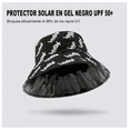 thumbnail image 2 of Sombrero Para Sol Unisex diseño de letras Belug, Negro, 2 of 3