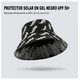 thumbnail image 2 of Sombrero Para Sol Unisex diseño de letras Belug, Negro, 2 of 3