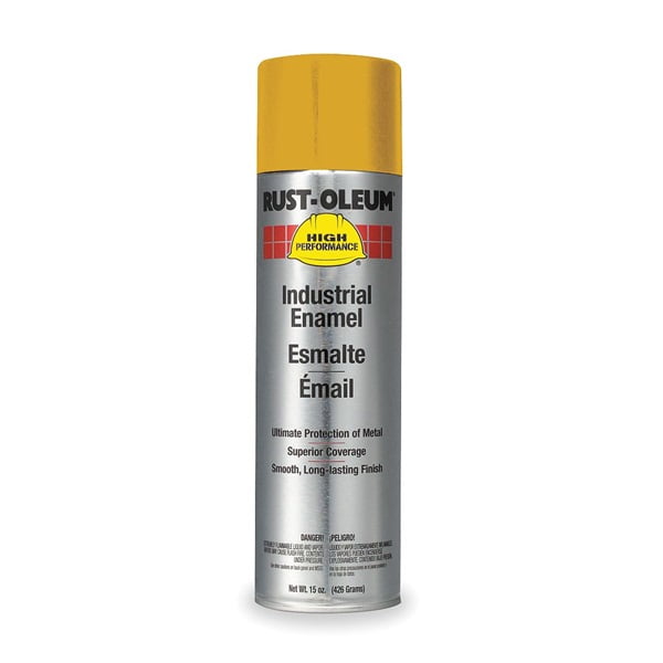 Spray Paint, Caterpillar Yellow, 15 oz