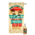 thumbnail image 1 of Here comes the sun|BeachTech 30"x60" sustainable beach towel|Eco-friendly, 1 of 1