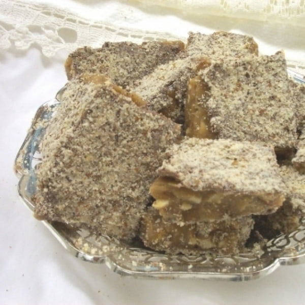 Almond Toffee 1 Lb Dark Chocolate Covered by