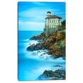 thumbnail image 2 of Boccale Castle on Cliff Rock and Sea - Beach Photo Canvas Print, 2 of 3