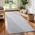 thumbnail image 6 of PURE ERA 2'x6' Runner Rug Hallway Plush Soft Rug Mat Self Adhesive Backing Reusable 24 in.x72 in.Gray, 6 of 6