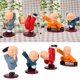 thumbnail image 4 of Sailing Juego de figuras de monje pequeño Kungfu, escultura budista, decoración y regalo para el hogar, 4 of 12