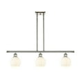 thumbnail image 3 of Innovations Lighting - White Venetian - 3 Light Stem Hung Island In Modern, 3 of 7