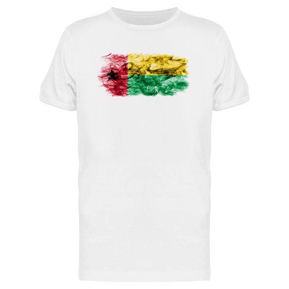 Guinea-Bissau Smoky Flag Tee Men's -Image by Shutterstock