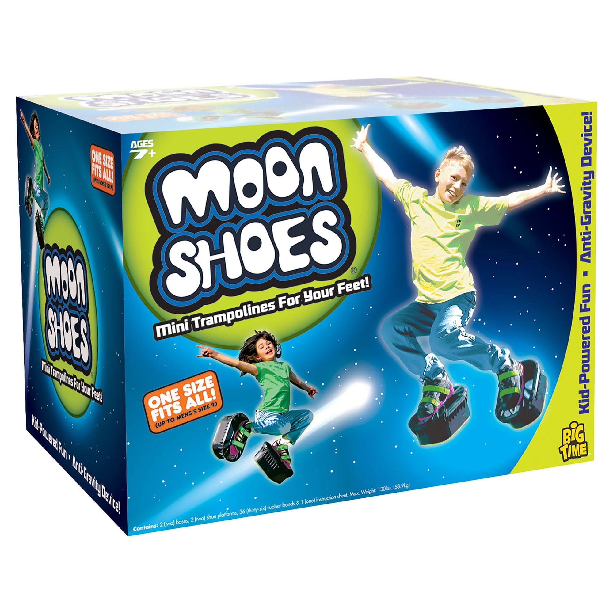 MOON SHOES 1989 Trampoline Boots // AMAZING Neon Fun // Toy