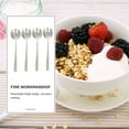 thumbnail image 3 of QUMIIRITY 4Pcs Stainless Steel Forks Small and Lightweight Fruit Forks for Camping Use, 3 of 8