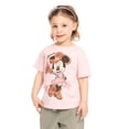 thumbnail image 2 of Minnie Mouse Toddler Graphic Short Sleeve Crewneck Tee, Sizes 12M-5T, 2 of 6
