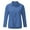 Blue, variant on Women's Plus Size Solid Color Long Sleeve Button Down Cotton Linen Shirt, Turn Down Collar Casual Blouse for Daily Wear, Lightweight and Relaxed Green S