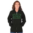 thumbnail image 4 of Made in Ireland Irish Pride St Pattys Zip Up Hoodie Men's Women's Brisco Brands S, 4 of 6