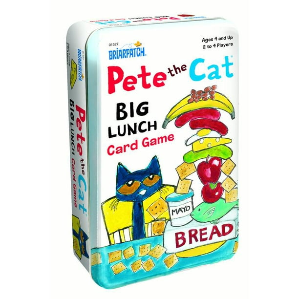 Pete the Cat Big Lunch Card Game Tin