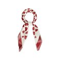 thumbnail image 1 of Allegra K Women's Love Heart Printed Square Scarves Neckerchief, 1 of 5