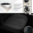 thumbnail image 3 of TIANLAIMEI Car Seat Cover Front Bottom Cover Full Surround Leather Cushion Pad Mat Protector, 3 of 7