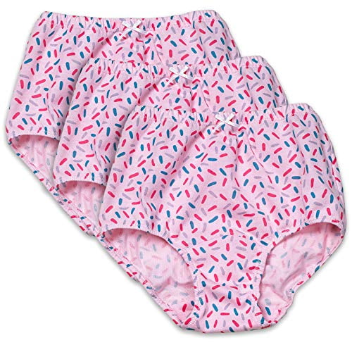 CANDYLAND Candyland Girls Underwear, 3 Pack Full Cut Soft Cotton