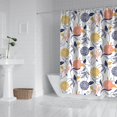 thumbnail image 2 of Waterproof Beautiful Colorful Floral Shower Curtain 72x72 Inch Boho Style Polyester Unique Shower Curtain for Bathroom Hotel Home Decor with 12 Plastic Hooks, 2 of 5