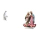thumbnail image 1 of Escultura de pingüino de resina acrílica, estatua de animal, adorno de mesa, figura decorativa artesanal, adecuada para dormitorio, sala de estar y of, 1 of 8