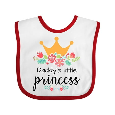 

Inktastic Daddy s Little Princess Gift Baby Girl Bib