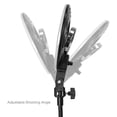 thumbnail image 4 of LS Photography 2x LED Selfie Ring Light Cell Phone Holder for Video Live Streaming Broadcasting, WMT1648, 4 of 5