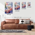 thumbnail image 5 of Watercolor Hello Winter Labrador Retriever Chill Christmas Welcome Vertical Matte Canvas Poster Lab Dog Lover Gifts Wall Art Home Decor - 00016, 5 of 5