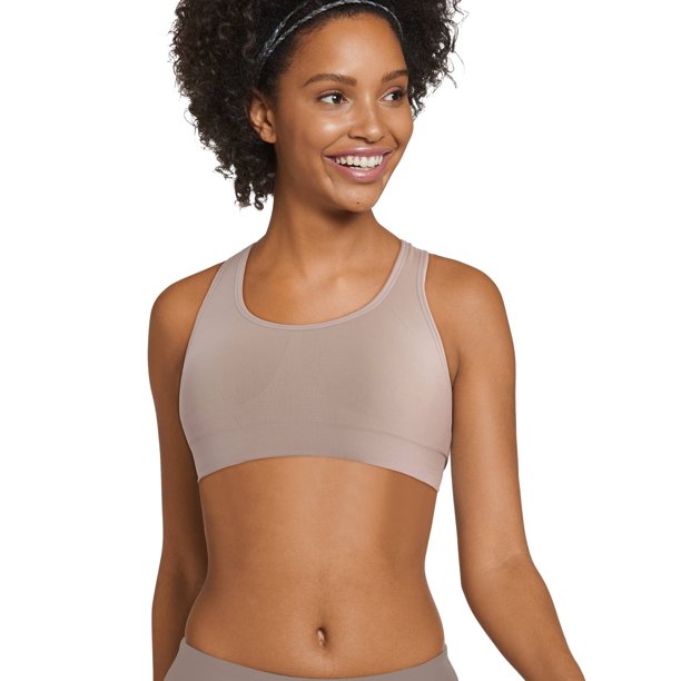 Jockey Seamfree Mid Impact Sports Bra Walmart.ca
