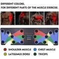 thumbnail image 4 of Push Up Board, 9 In 1 Push Up Handles Color Coded Push Up Board Push Up Board Push Up Board Multifunctional Muscle Board For Men / Women Home Training, 4 of 7