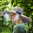 thumbnail image 5 of Jubipavy Hat Wide Solar Fan Outdoor Fishing Hat Men Sun Hat With Solar Fan Fishing Hats 3 Speed Adjustable Fan Hat, 5 of 7