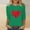 Green, variant on EchfiProm Womens Shirts Valentine T-Shirt Valentines Day 3/4 Sleeve Red Romantic Holiday Top for Women