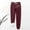 Red, variant on AOOCHASLIY Women Christmas Pants Women's Christmas Wine Glass Print Leggings with Elastic Drawstring Pockets Thick Warm Pants