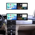 thumbnail image 2 of ZWNAV Dual 9.1 inch Screen Car Radio For Mercedes-Benz GLK X204 2009-2012 Android 15 Multimedia Player GPS Navigation Auto DSP Stereo Host, 2 of 12