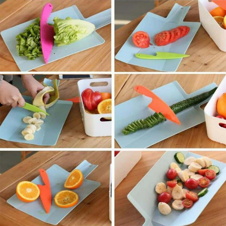 3-piece Children's Plastic Fruit Knife Durable Affordable Birthday Cake  Knife Cheese Dessert Knife Bread Knife Suitable for Kids
