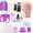 Lashes Kit-3, variant on Lashes Kit for Beginner, Eyelash Extension Kit with Eye Lash Mannequin , Individual Lash Glue, Eyelash Remover, Fan, Extension Supplies Tools for Practice