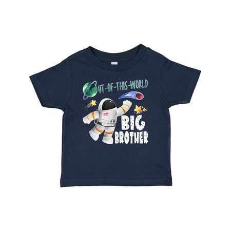 

Inktastic Out of This World Big Brother Astronaut in Space Gift Baby Boy T-Shirt