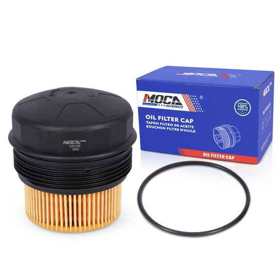 MOCA AUTOPARTS MO326 Oil Filter Cap Fit for 2013-2018 BMW 320i 320i xDrive 2.0L & 2009-2015 BMW 335i xDrive 3.0L & 2007-2015 BMW 335i 3.0L