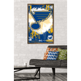 thumbnail image 2 of NHL St. Louis Blues - Maximalist Logo 23 Wall Poster, 22.375" x 34" Framed, 2 of 5