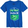 thumbnail image 1 of Camiseta gráfica Hurley Six Points para niños, azul, 6, 1 of 1
