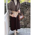 thumbnail image 3 of Bolso de mujer Diseñador de la marca Cremallera Bolsos pequeños Señora Moda PU Bolso de hombro de cuero Casual Hobos Bolsos marrones JAMW Sencillez, 3 of 5