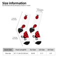 thumbnail image 2 of Fotbe Fly Flying Ladybug Calcetas Largas con Estampado para Hombre y Mujer – Calcetas de Compresión Transpirables y Elásticas, Viajar y Uso Diario Talla 5-11, 2 of 6